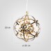 Люстра Mi Raimond Lamp D20 Gold ImperiumLoft