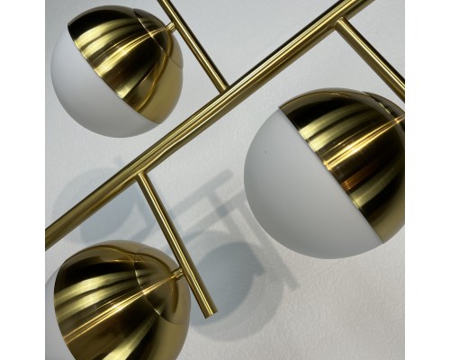 Торшер Geneva Glass Floor Lamp Triple