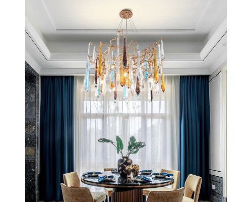 Подвесная люстра SPRUCE Овал 135 ImperiumLoft