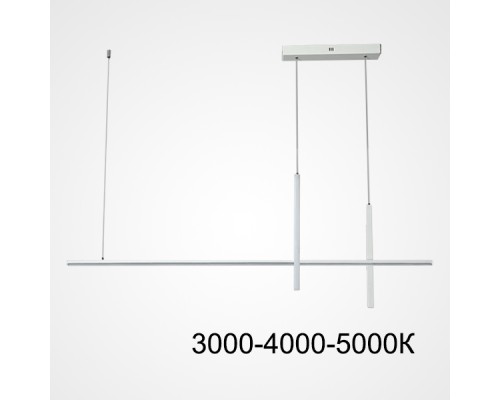 Подвесной светильник SQUIRREL L150 White Трехцветный свет ImperiumLoft