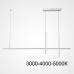 Подвесной светильник SQUIRREL L150 White Трехцветный свет ImperiumLoft