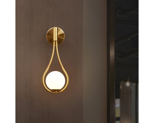 Настенное бра HOOP DROP WALL Black ImperiumLoft