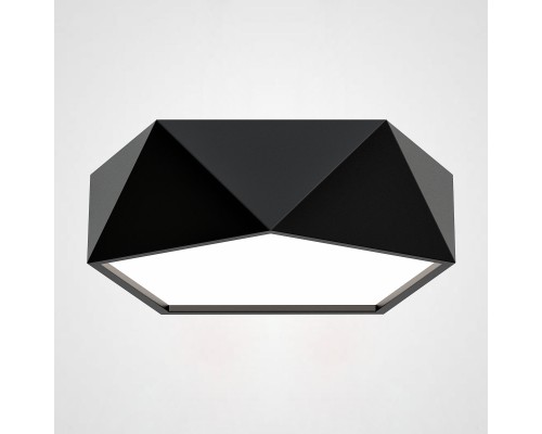 Потолочный светодиодный светильник GEOMETRIC Black D40