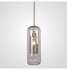Подвесной светильник CATCH F cylinder brass D15 ImperiumLoft