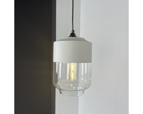 Подвесной светильник NORD A D18 White/Transparent ImperiumLoft