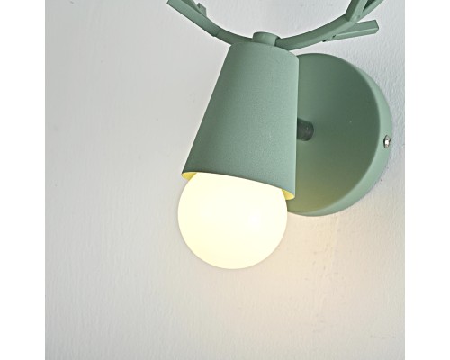 Бра с рожками DEER A Green