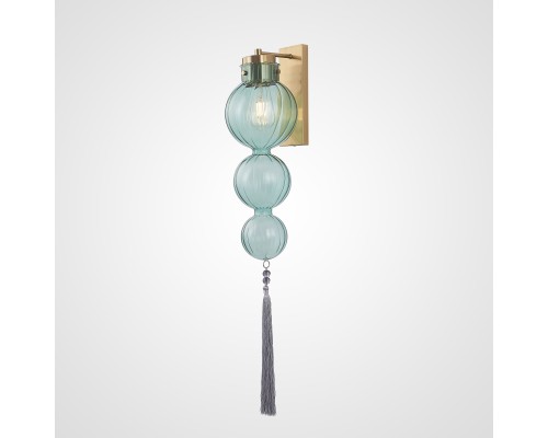Бра Heathfield Lighting - Medina Wall brass/blue