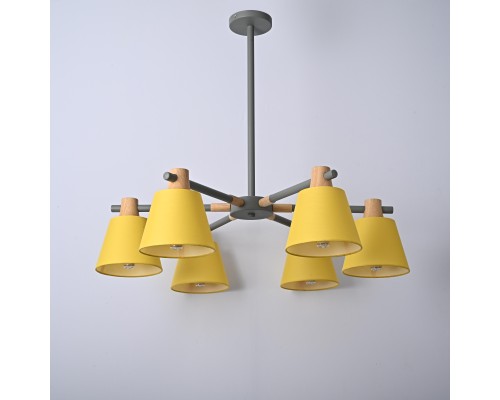 Люстра на штанге NATURA A YELLOW 6