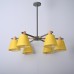 Люстра на штанге NATURA A YELLOW 6