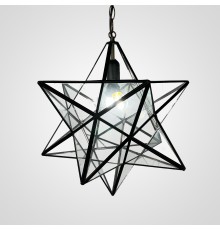 Люстра Black Star Clear Glass 40 см ImperiumLoft