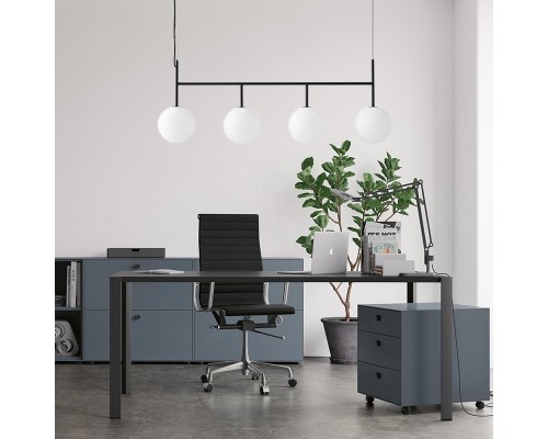 Подвесной светильник AUSTERE Black ImperiumLoft