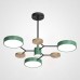 Люстра на штанге MEADE 4 lamps Green ImperiumLoft