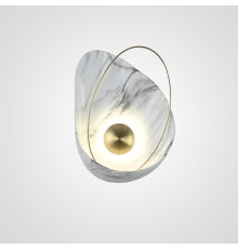 Настенный светильник CLAM Белый мрамор ImperiumLoft