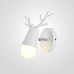 Бра с рожками DEER A White