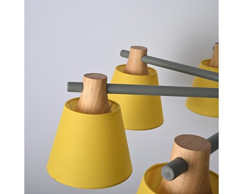 Люстра на штанге NATURA A YELLOW 8