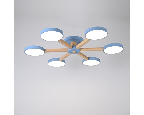 Потолочная люстра TURNA 6 Blue