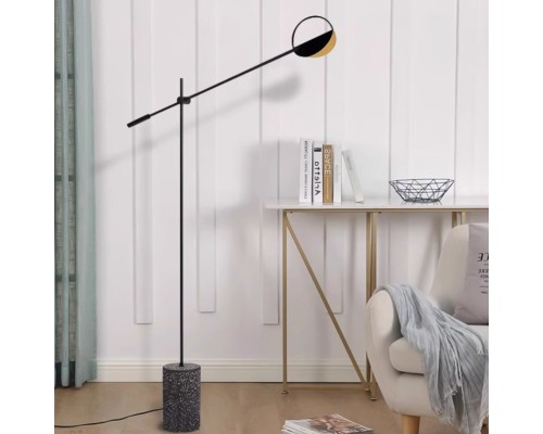 Торшер BOLIA LEAVES Black ImperiumLoft