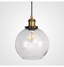 Подвесной светильник Loft Clear Glass Sphere Cloche ImperiumLoft