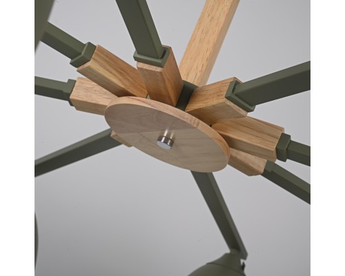 Потолочная люстра NOA 8 Olive