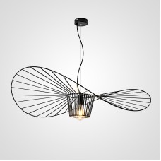 Подвесной светильник HAT D100 Black ImperiumLoft