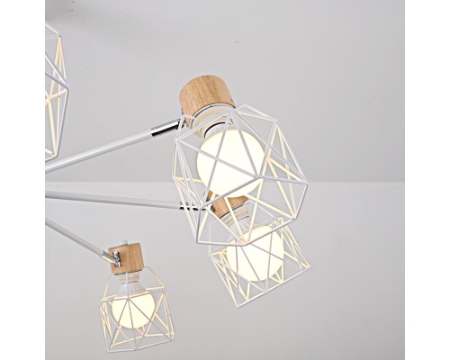 Потолочная люстра CORF B3 White 8 lamps ImperiumLoft