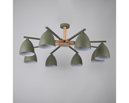 Потолочная люстра NOA 8 Olive