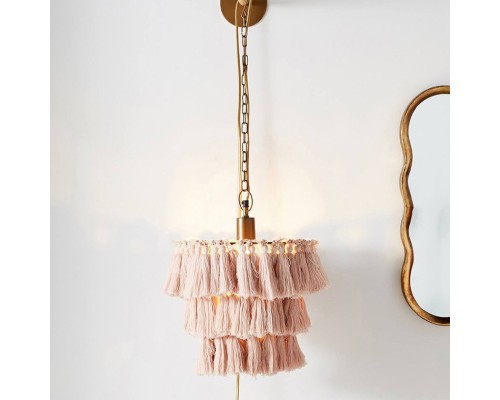 Настенный светильник TASSEL WALL Синий ImperiumLoft