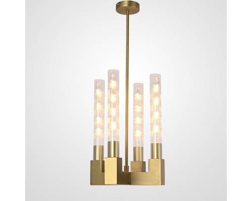 Люстра на штанге CANELLE Pendant lamp 4 Modern Brass