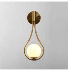 Настенное бра HOOP DROP WALL Bronze ImperiumLoft