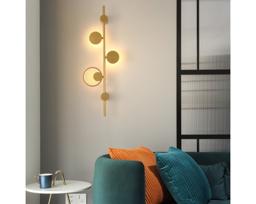 Настенный светильник LIDVOR L2 Brass ImperiumLoft