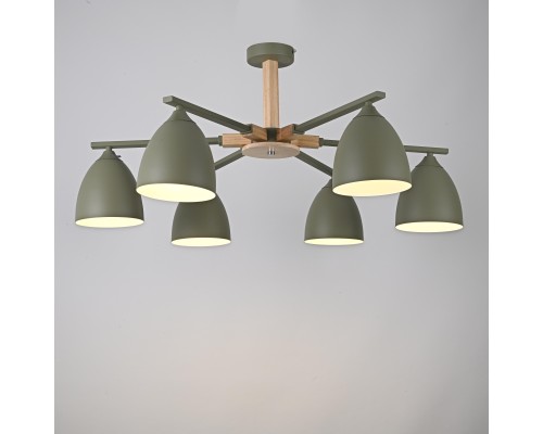 Потолочная люстра NOA 6 Olive