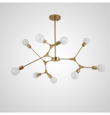 Люстра на штанге LATE D103 Gold ImperiumLoft