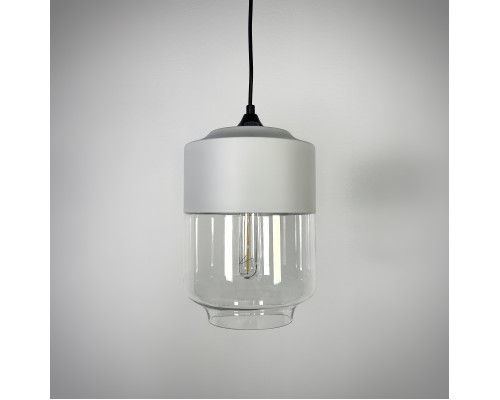 Подвесной светильник NORD A D18 White/Transparent ImperiumLoft