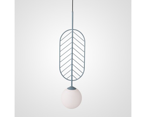 Подвесной светильник LEAF C Голубой