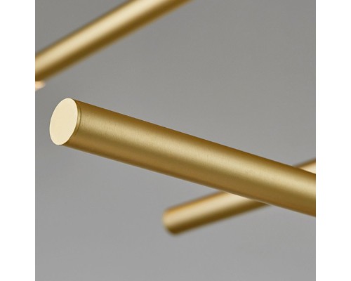Люстра на штанге TRAVERSE H105 Gold ImperiumLoft