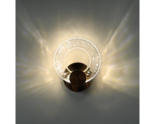 Бра Cleari Transparent Gold ImperiumLoft