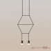 Подвесной светильник Via Wireflow polyhedral 2 Lineal Pendant Light ImperiumLoft
