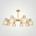 Потолочная люстра CORF B3 Yellow 8 lamps ImperiumLoft
