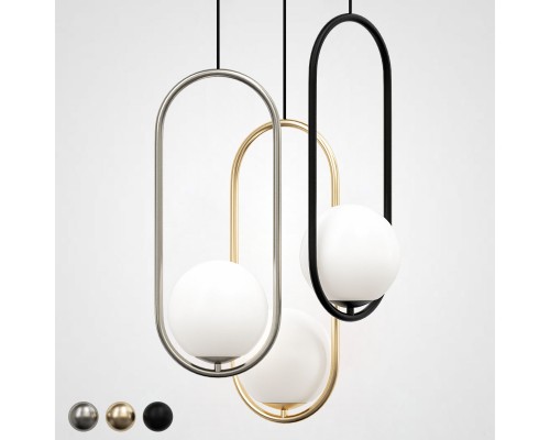 Подвесной светильник Matthew McCormick hoop 40 Gold MILA Pendant