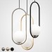 Подвесной светильник Matthew McCormick hoop 40 Gold MILA Pendant