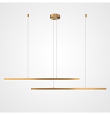 Подвесной светильник HELKEN DUO L115+155 Brass ImperiumLoft