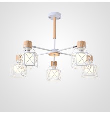 Потолочная люстра CORF B3 White 5 lamps ImperiumLoft