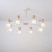 Потолочная люстра CORF B3 White 8 lamps ImperiumLoft