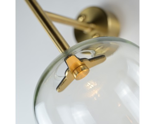 Настенный светильник CATCH WALL cylinder L67 brass ImperiumLoft