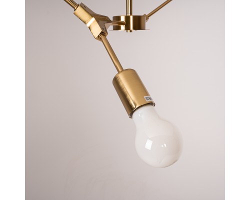 Люстра на штанге LATE D55 Gold ImperiumLoft