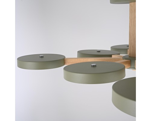 Потолочная люстра TURNA L8 Khaki