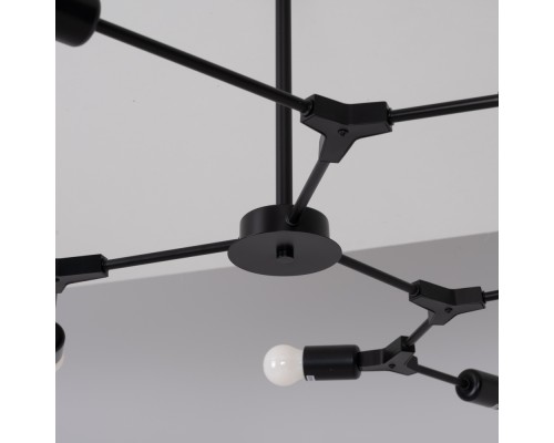 Люстра на штанге LATE D103 Black ImperiumLoft