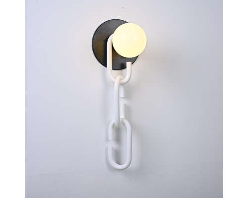 Настенный светильник CHAIN WALL Белый ImperiumLoft