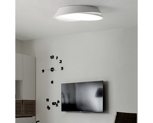 Потолочный светильник SHELL D40 White Black