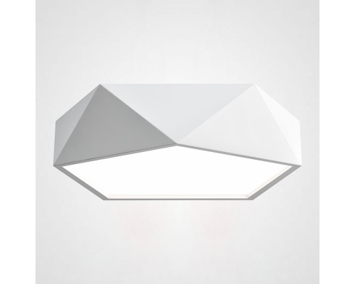 Потолочный светодиодный светильник GEOMETRIC White D50